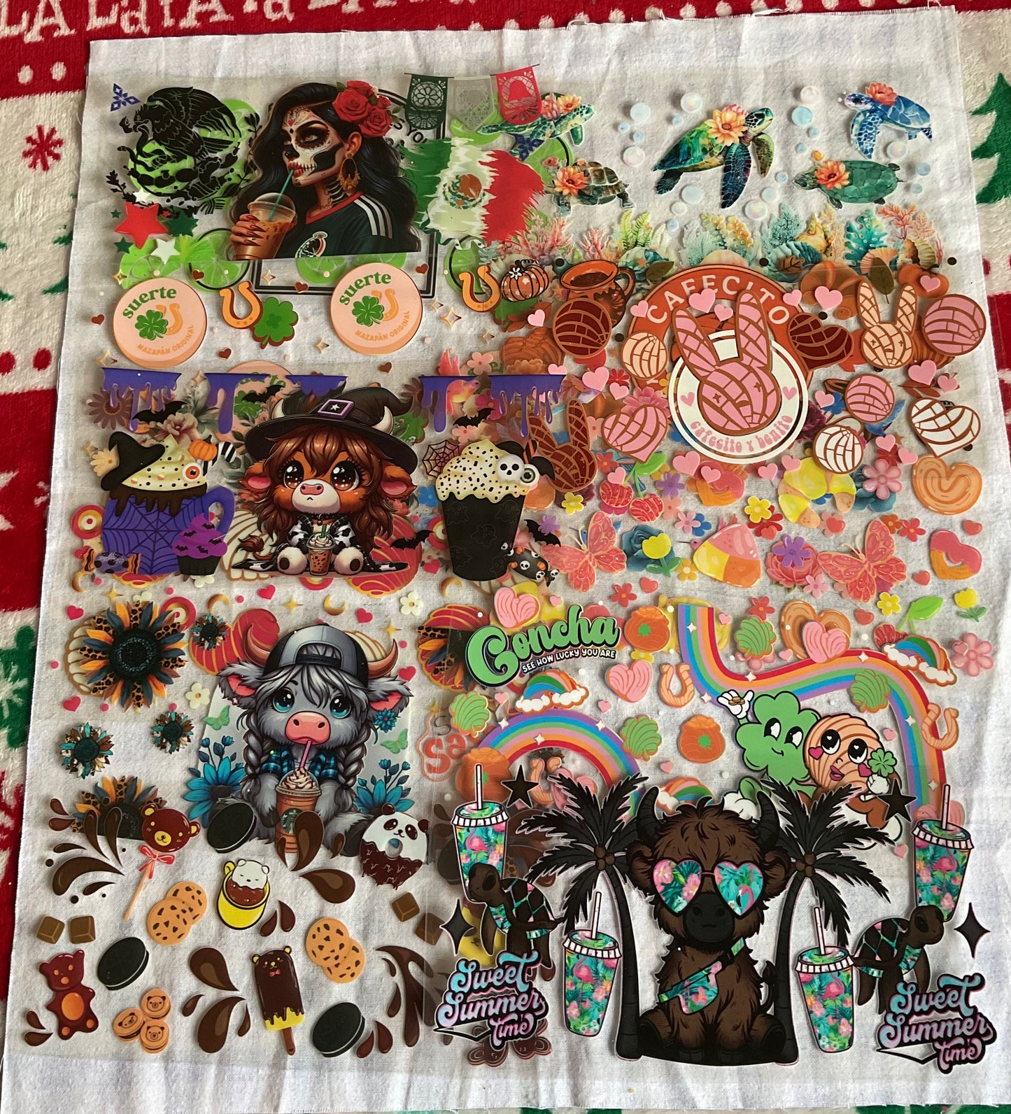 Uvdtf wraps for cup, for smooth services