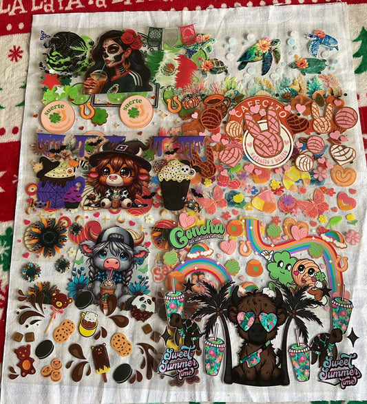 Uvdtf wraps for cup, for smooth services